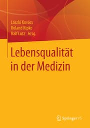 Cover von Lebensqualität in der Medizin