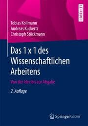 Cover von Das 1 x 1 des Wissenschaftlichen Arbeitens