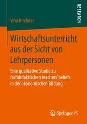 Cover von Wirtschaftsunterricht aus der Sicht von Lehrpersonen
