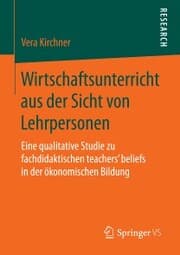 Cover von Wirtschaftsunterricht aus der Sicht von Lehrpersonen