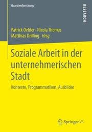 Cover von Soziale Arbeit in der unternehmerischen Stadt
