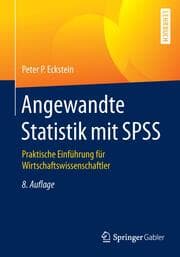 Cover von Angewandte Statistik mit SPSS