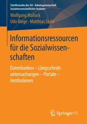 Cover von Informationsressourcen für die Sozialwissenschaften