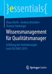 Cover von Wissensmanagement für Qualitätsmanager