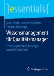 Cover von Wissensmanagement für Qualitätsmanager