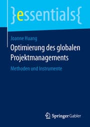 Cover von Optimierung des globalen Projektmanagements