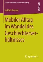 Cover von Mobiler Alltag im Wandel des Geschlechterverhältnisses