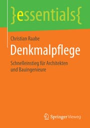 Cover von Denkmalpflege