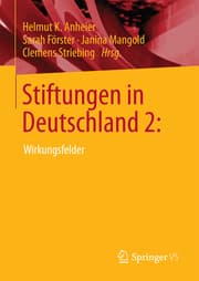 Cover von Stiftungen in Deutschland 2