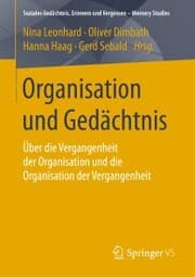 Cover von Organisation und Gedächtnis