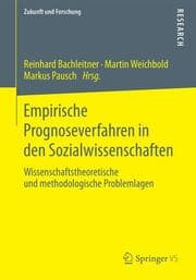 Cover von Empirische Prognoseverfahren in den Sozialwissenschaften