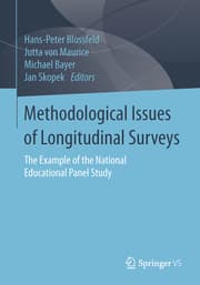 Cover von Methodological Issues of Longitudinal Surveys