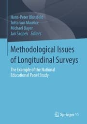 Cover von Methodological Issues of Longitudinal Surveys