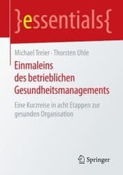 Cover von Einmaleins des betrieblichen Gesundheitsmanagements
