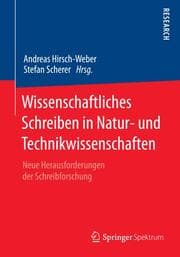 Cover von Wissenschaftliches Schreiben in Natur- und Technikwissenschaften