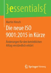 Cover von Die neue ISO 9001:2015 in Kürze
