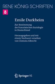 Cover von Emile Durkheim