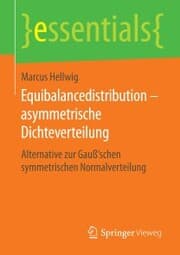Cover von Equibalancedistribution - asymmetrische Dichteverteilung