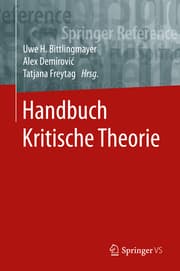 Cover von Handbuch Kritische Theorie
