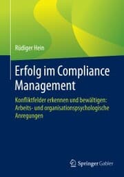 Cover von Erfolg im Compliance Management
