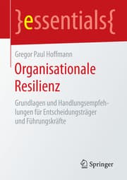 Cover von Organisationale Resilienz
