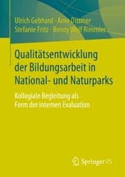 Cover von Qualitätsentwicklung der Bildungsarbeit in National- und Naturparks
