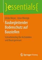 Cover von Baubegleitender Bodenschutz auf Baustellen