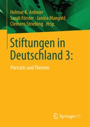 Cover von Stiftungen in Deutschland 3: