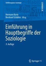 Cover von Einführung in Hauptbegriffe der Soziologie