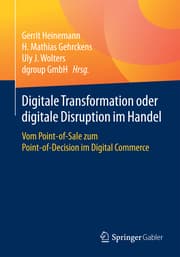 Cover von Digitale Transformation oder digitale Disruption im Handel