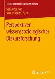 Cover von Perspektiven wissenssoziologischer Diskursforschung