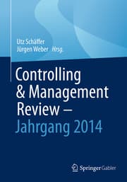 Cover von Controlling & Management Review - Jahrgang 2014