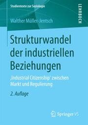 Cover von Strukturwandel der industriellen Beziehungen
