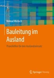 Cover von Bauleitung im Ausland