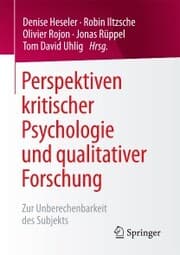 Cover von Perspektiven kritischer Psychologie und qualitativer Forschung