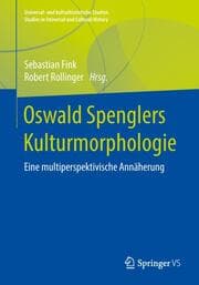 Cover von Oswald Spenglers Kulturmorphologie