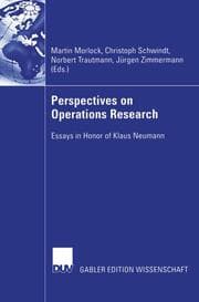 Cover von Perspectives on Operations Research