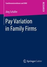 Cover von Pay Variation in Family Firms