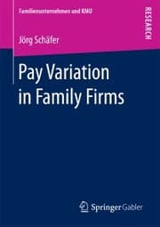 Cover von Pay Variation in Family Firms