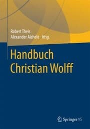 Cover von Handbuch Christian Wolff