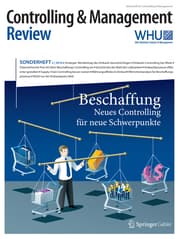 Cover von Controlling & Management Review Sonderheft 2-2016
