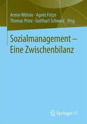 Cover von Sozialmanagement - Eine Zwischenbilanz