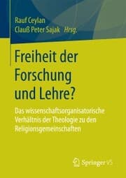 Cover von Freiheit der Forschung und Lehre?
