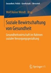 Cover von Soziale Bewirtschaftung von Gesundheit
