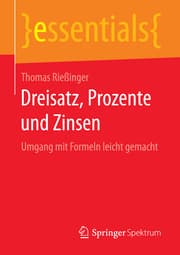 Cover von Dreisatz, Prozente und Zinsen