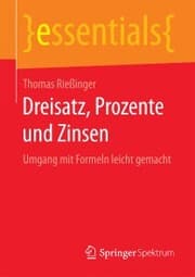 Cover von Dreisatz, Prozente und Zinsen