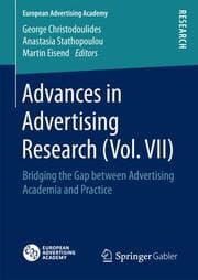Cover von Advances in Advertising Research (Vol. VII)
