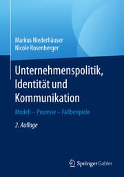 Cover von Unternehmenspolitik, Identität und Kommunikation