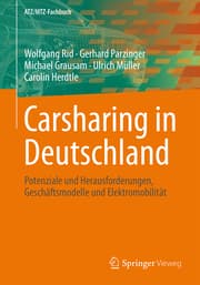 Cover von Carsharing in Deutschland