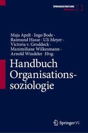 Cover von Handbuch Organisationssoziologie